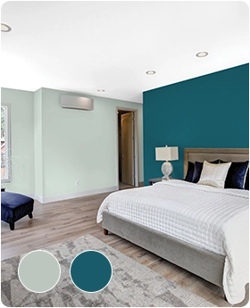 Indigo Master Bedroom Trending Colours Image 7-1